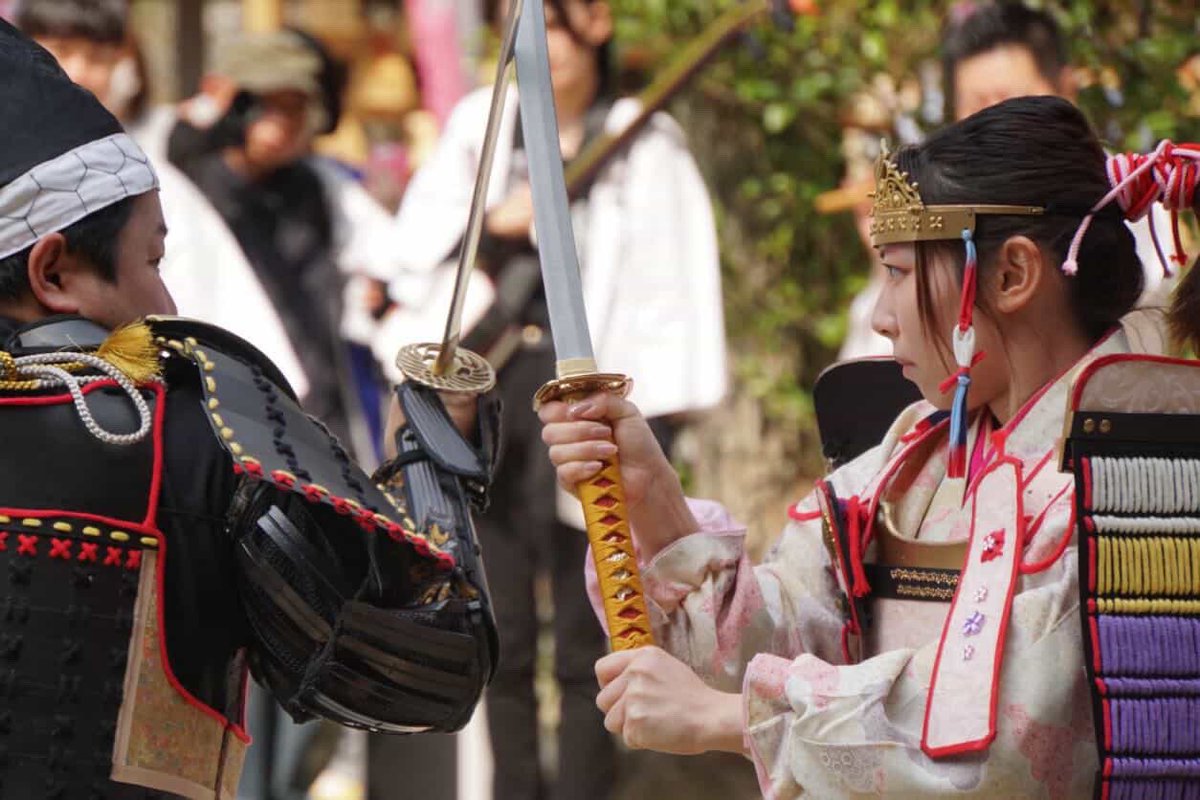 Female swordfighter 野内花峰 Kaho Nouchi 助太刀屋十八番 代表 tweet media