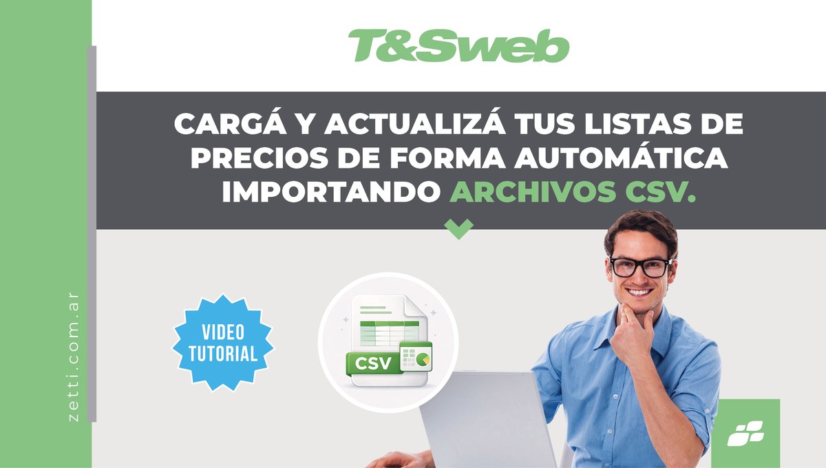 ZettiSRL's tweet photo. 📽️💼 Te invitamos a aprender a realizar tareas de manera eficiente con nuestros videos tutoriales. Escribinos por MD para solicitar el acceso.

#tutoriales #aprendizajerapido #zetti #sistemadefacturacion #farmaciasenargentina #software #sistemadegestion https://t.co/XBMwmClayn