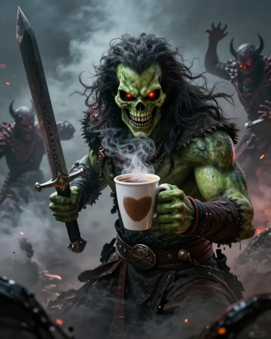 Green Skull tweet media