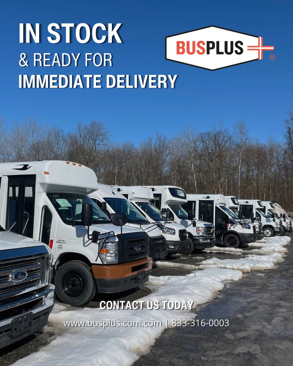 BusPlus_'s tweet photo. Why wait for a brand new bus? We have buses available now that are ready to roll.

Check out our current inventory today. 📷

https://t.co/XP1RkjZuFD 

#inventory #stock #bus #commercialbus #busplus https://t.co/0jg6uEZfFk