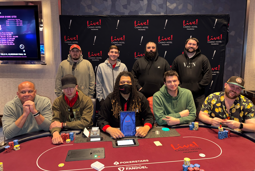LivePoker_PHL's tweet photo. ♠️♦️Road to Riches Crowns Its March Champion♦️♠️
A finish for the ages!
After an intense heads‑up showdown, Nicholas Barone defeated William Chonka to win the title and $22,988.
Chonka takes home $14,275 after an outstanding run. 🏆♠️#Poker

Gambling problem? Call 1-800-Gambler. https://t.co/LGveIl9VwD