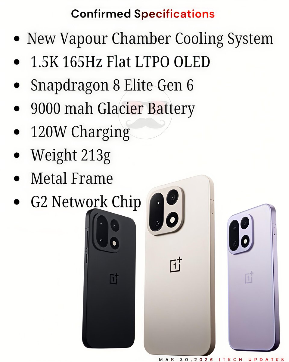 TechBossIndia's tweet image. OnePlus 16 🤩and OnePlus Ace 6  to be unveiled 😉on October🔥 #oneplus #oneplus16