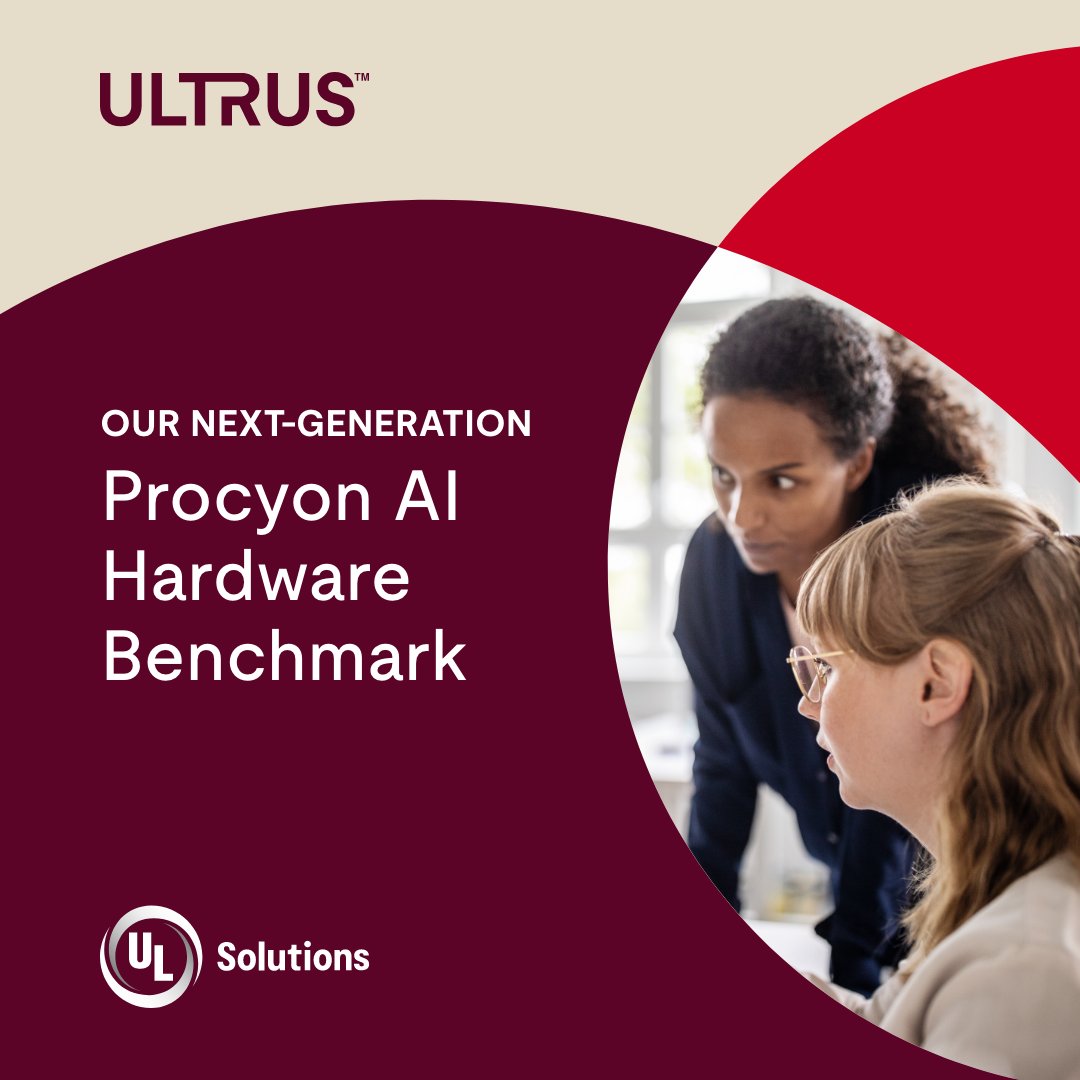 Our next‑generation Procyon AI hardware benchmark 

AI hardware has advanced at an unprecedented pace, with new architecture and neural processing unit’s NPUs emerging every year. Gartner expects AI PCs to become standard by 2029.  

Read more here: s.ul.com/3PI3VEc