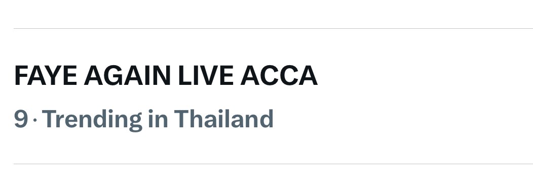 Faye Peraya Trend Official TH 2 tweet media