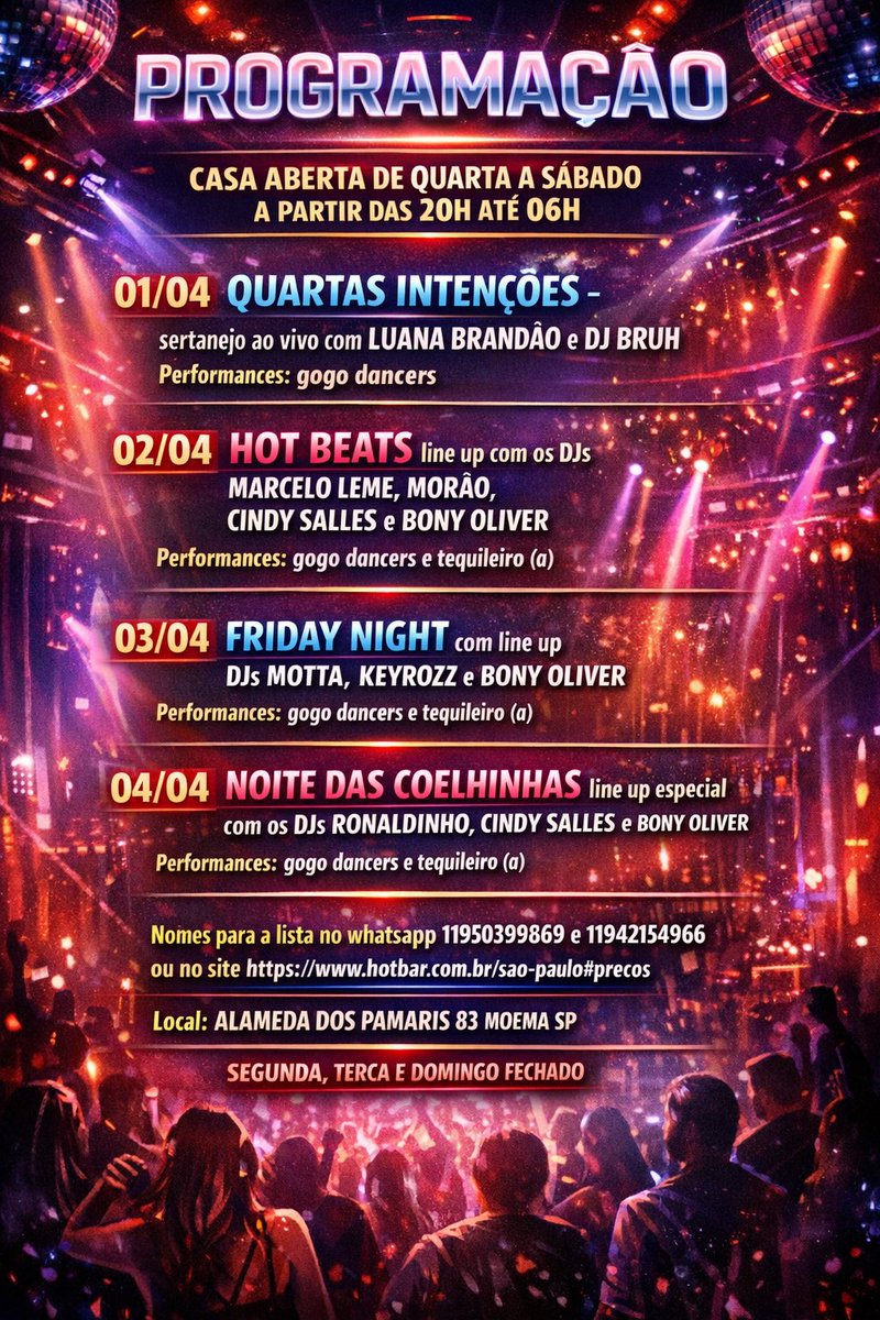 -HOT BAR- Hot Dj's tweet media