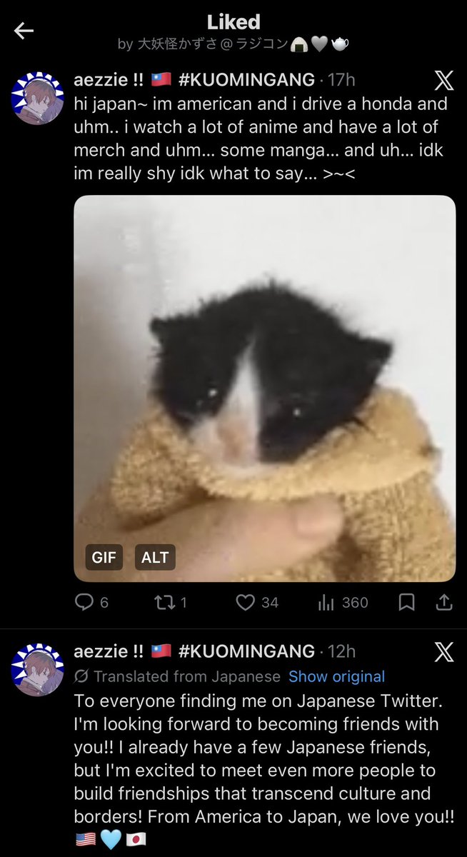 aezzie !! 🇹🇼 #KUOMINGANG tweet media