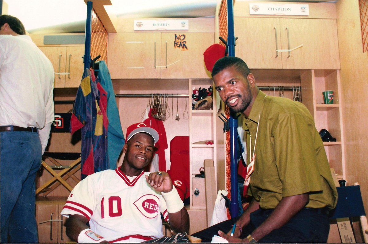 ATBSHOF's tweet photo. Rob Parker was the first Black sportswriter to cover the Cincinnati Reds on a regular basis at @ENQSports. For his groundbreaking work, @robparkermlbbro will be inducted into the Black Sportswriters Hall of Fame April 11. https://t.co/3SqP3vrZJP