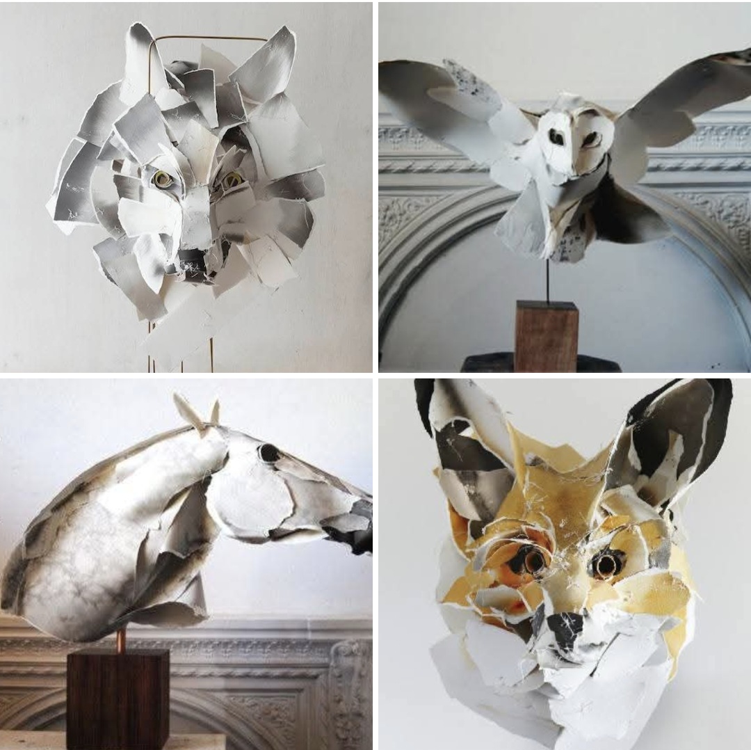 womensart1's tweet photo. Sydney-based artist Anna-Wili Highfield, sculptural creations using paper #WomensArt #PaperArtWeek https://t.co/YwUlsl6XBK