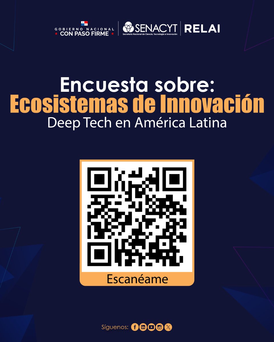 Senacyt Panamá tweet media