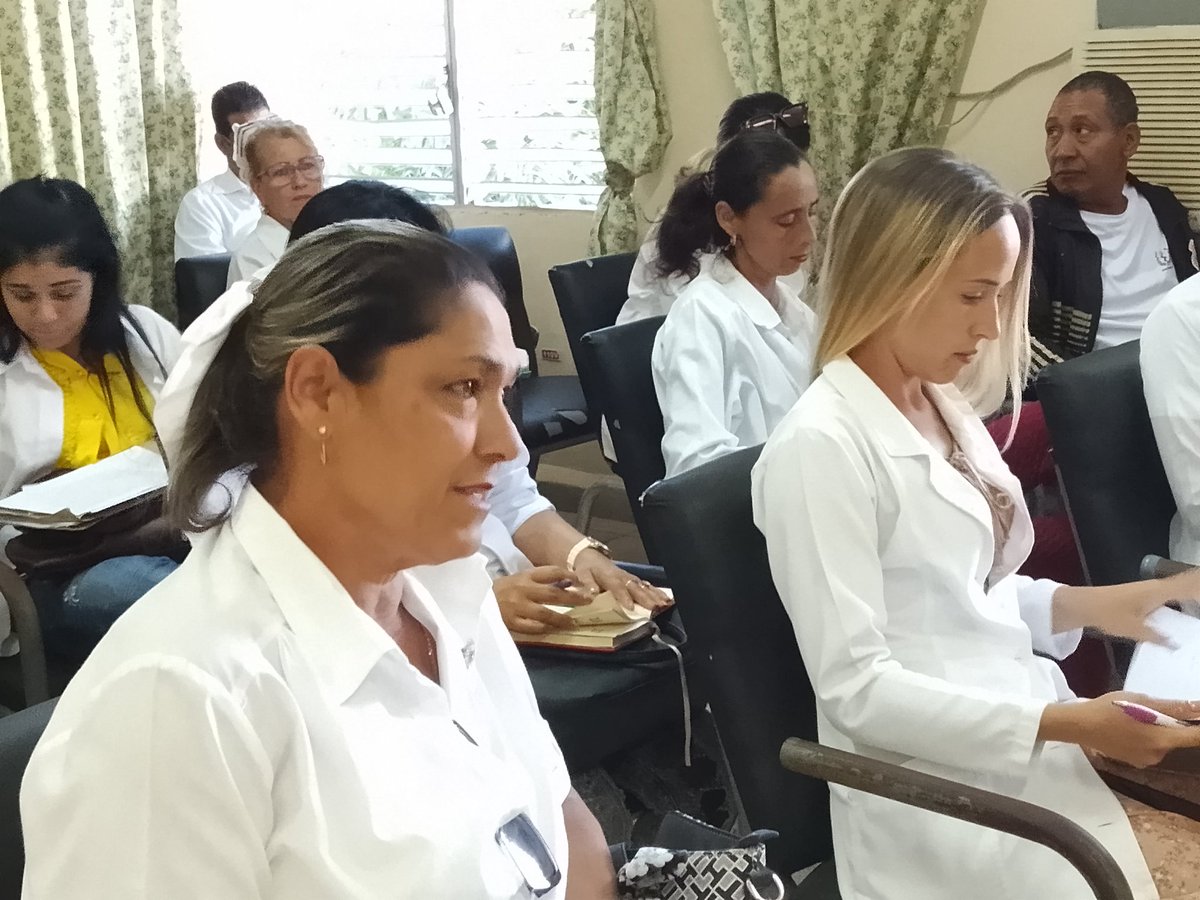 👉Se realiza el Consejo de Dirección de la 
 Dirección General de Salud #Majibacoa dirigida por el  Director el Dr Omar Ochoa Santiesteban , con el objetivo de evaluar el trabajo realizado, proyectar nuevas acciones y fortalecer las estrategias
