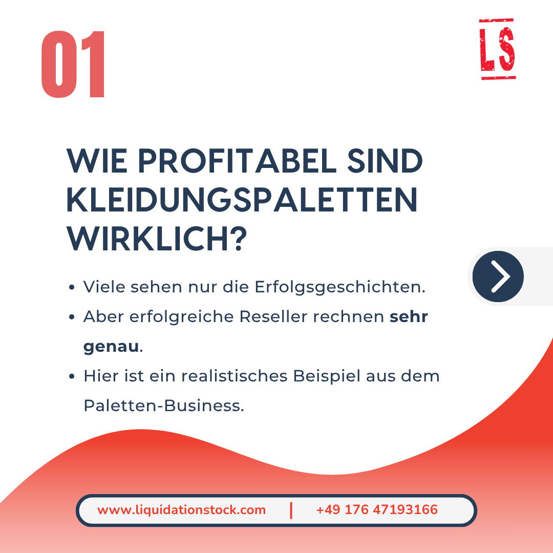 LStock_de's tweet photo. Reseller-Guide: Kleidungspaletten im Großhandel kaufen👕📦

Möchtest du dein Reselling-Business starten oder skalieren?

👉Klicke hier, um den vollständigen Guide zu lesen:
https://t.co/53UYFQC2Ob

#Kleidung #Großhandel #Reselling #Wiederverkauf #Ecommerce #B2BHandel #Liquidation https://t.co/nmPMsOwv5z