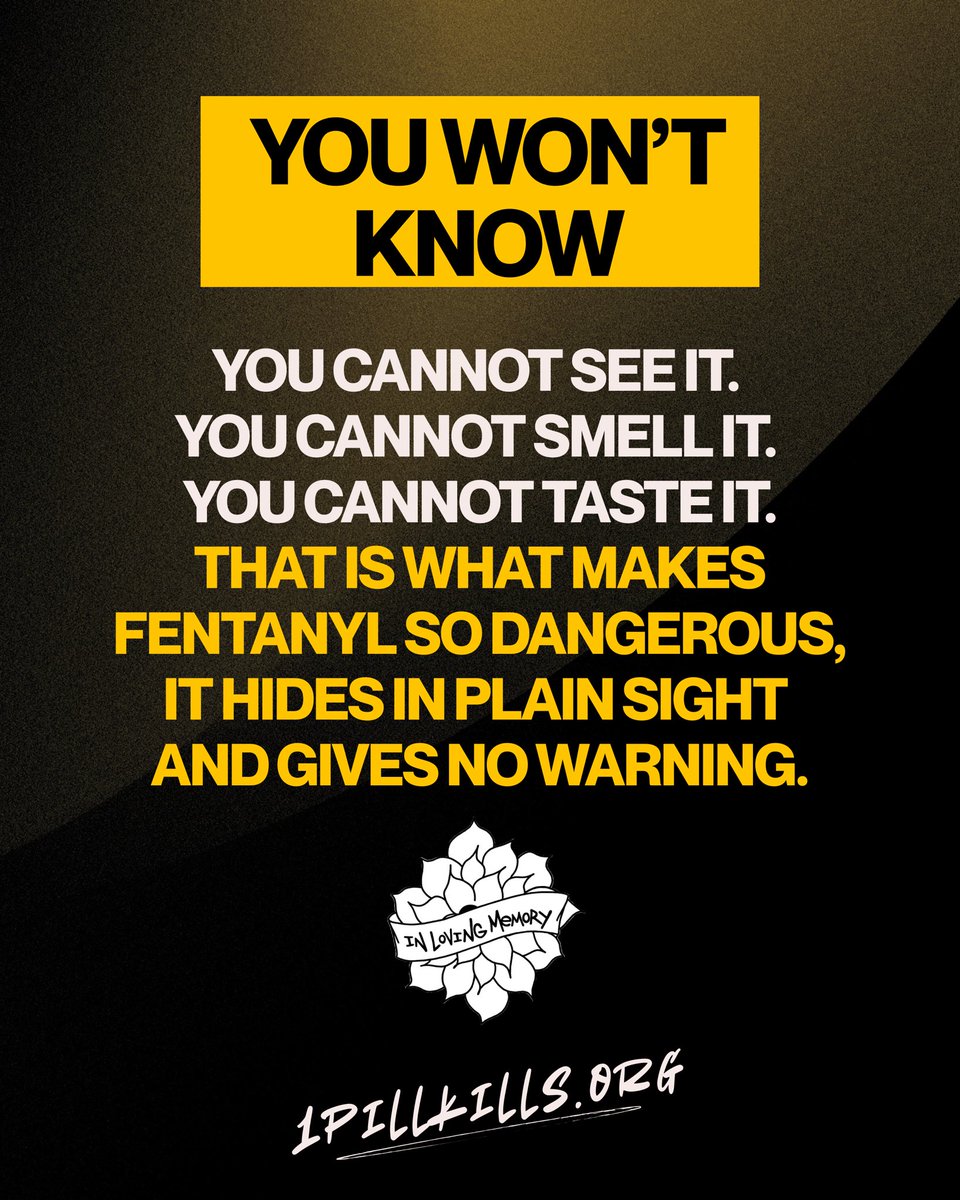 Onepillkills (Fentanyl) tweet media