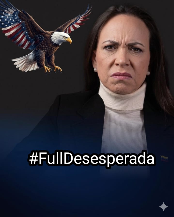 Su agenda real es reactivar el narcoterrorismo y desestabilizar al país con planes de la extrema derecha.

Amiga de paracos como Uribe y Duque.

Ahora usa la IA como excusa.

¡Qué #FullDesesperada tan ridícula!

No permitiremos amenazas contra la paz de Venezuela. 🔥