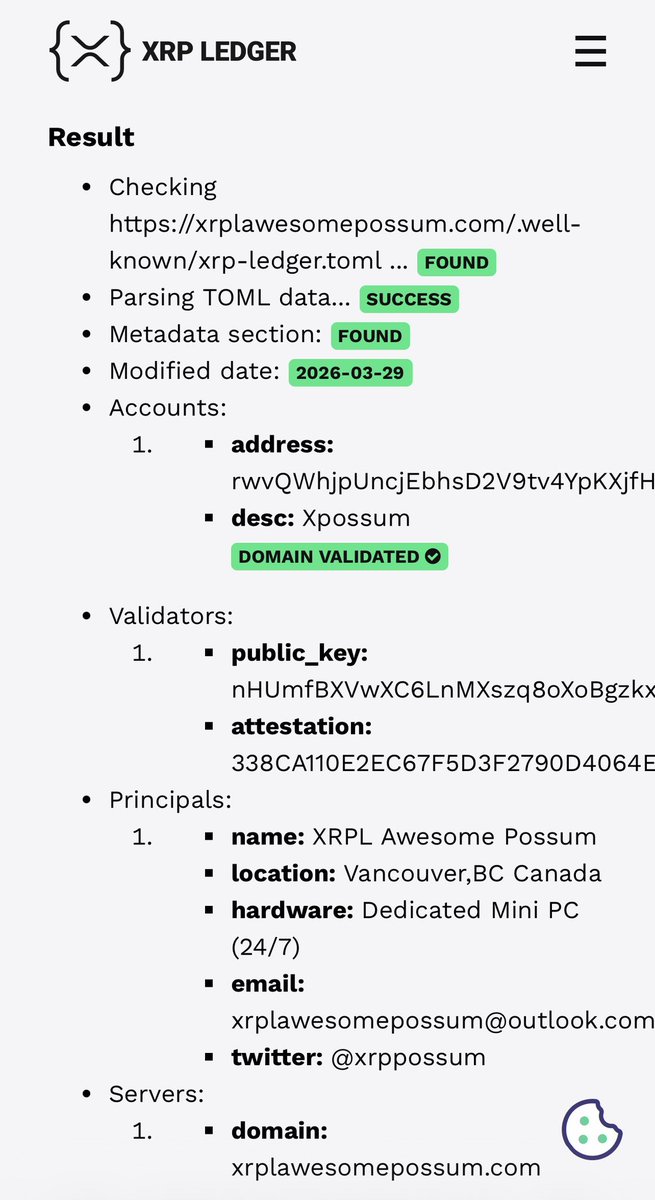 XRPL Awesome Possum tweet media
