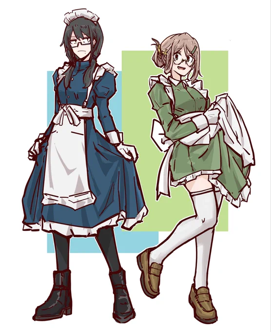 ふたりでダブルメイドか