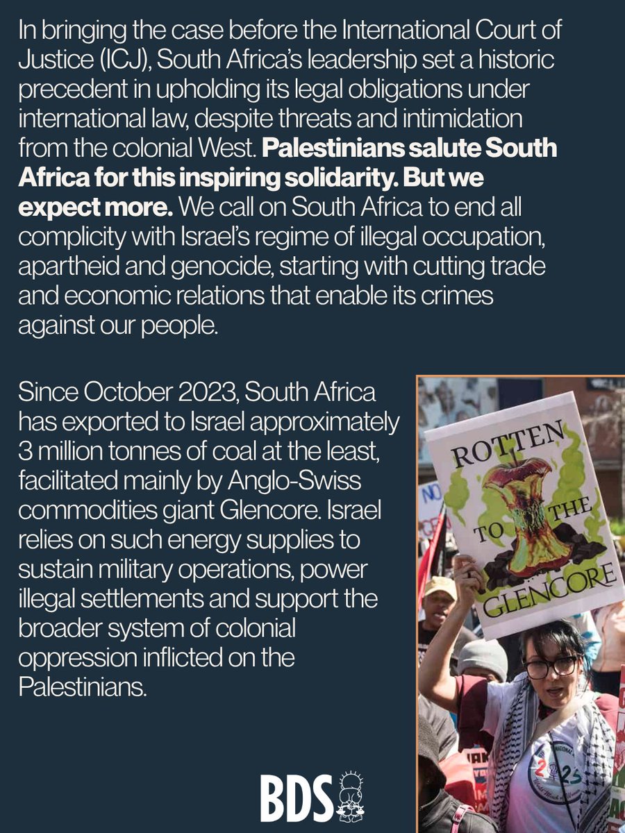 BDS movement tweet media