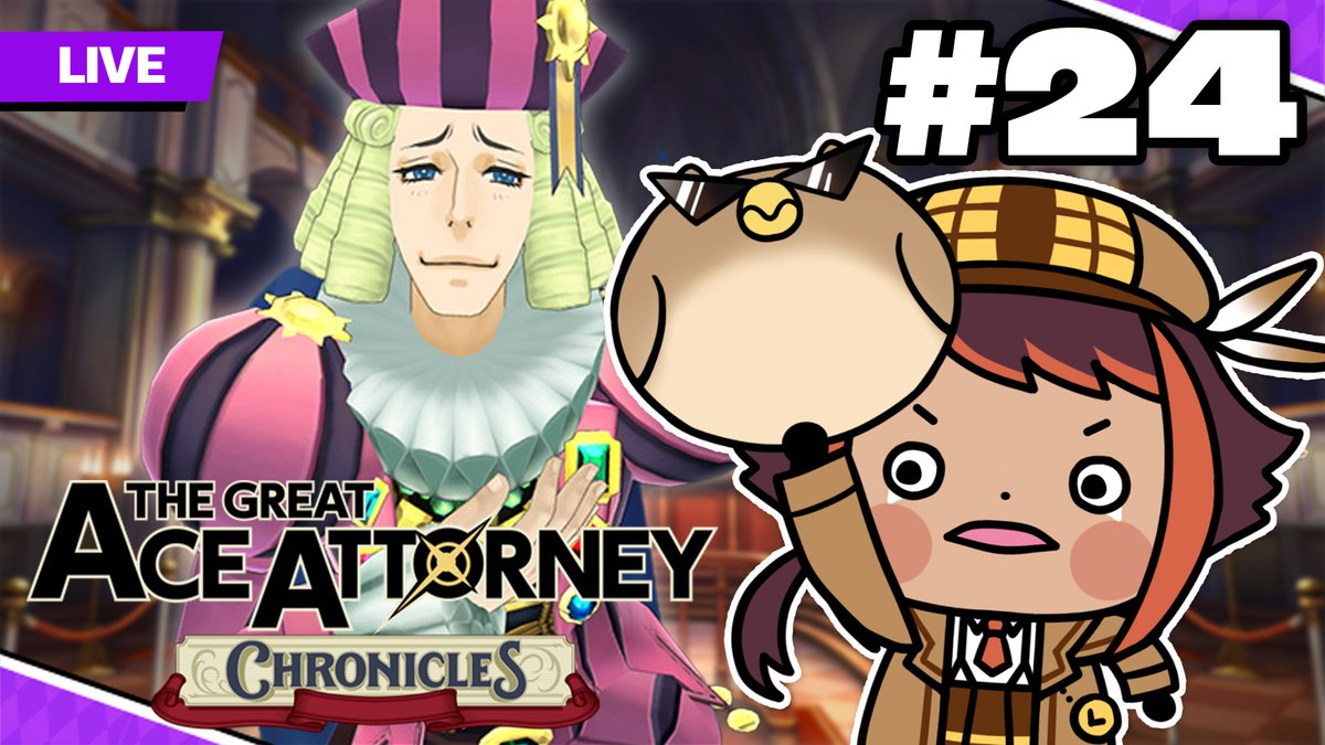 HokuPLG's tweet photo. 🎮Gaming Live: The Great Ace Attorney Chronicles (24)
🗓️Date: 31 March 2026
⏲️Time: 08.00hrs.(GMT+7) | 20.00hrs.(EST) | 01.00hrs.(BST)
🗣️Language: EN
🖥️ https://t.co/tQfGjHA2Q4
#HOKUTheOwl #PolygonProject #PLG #Vtuber #VTuberEN #ENVTuber #EnglishStream https://t.co/6NNQHQUoUw