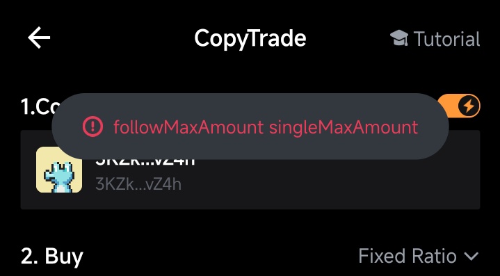 Pyrometax's tweet photo. @gmgnai Fix copytrade @gmgnai https://t.co/0rIj5P2fYL