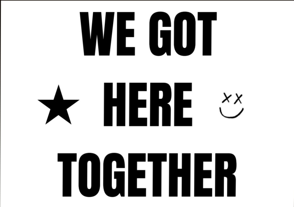 ALWAYSZAYN91's tweet photo. hola!! hemos pensado en hacer un fan proyect parecido al que han hecho en Estocolmo para los conciertos de España. La idea sería levantar carteles en pista en los que ponga "we got here together" cuando cante lucid (cuando dice how did i get here), y las de grada con la linterna https://t.co/IHK3nSBV2p