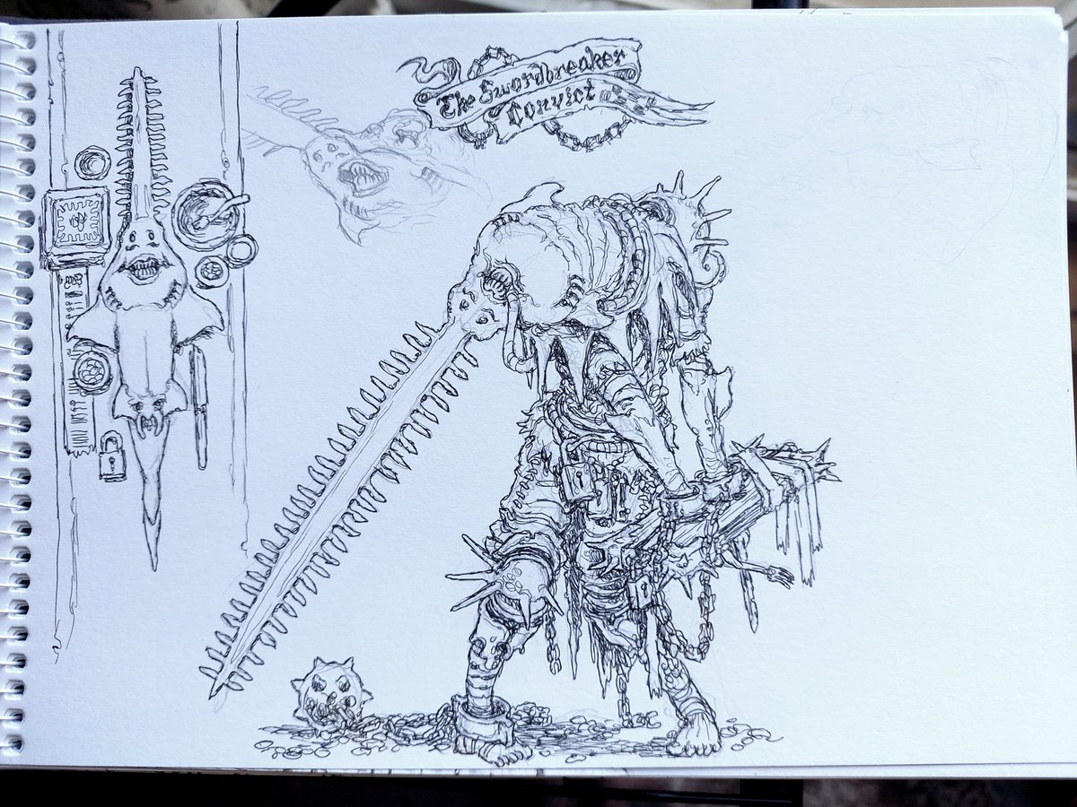 NotramIlopak's tweet image. Worldbuilding sketchbook dump!🧵
#worldbuilding #conceptart #darkfantasy #eldritch #lovecraftian