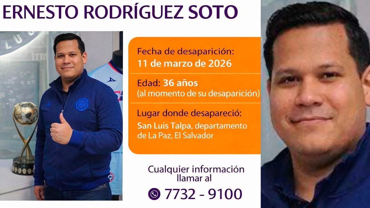 DESAPARECIDOS SOS, EL Salvador. tweet media