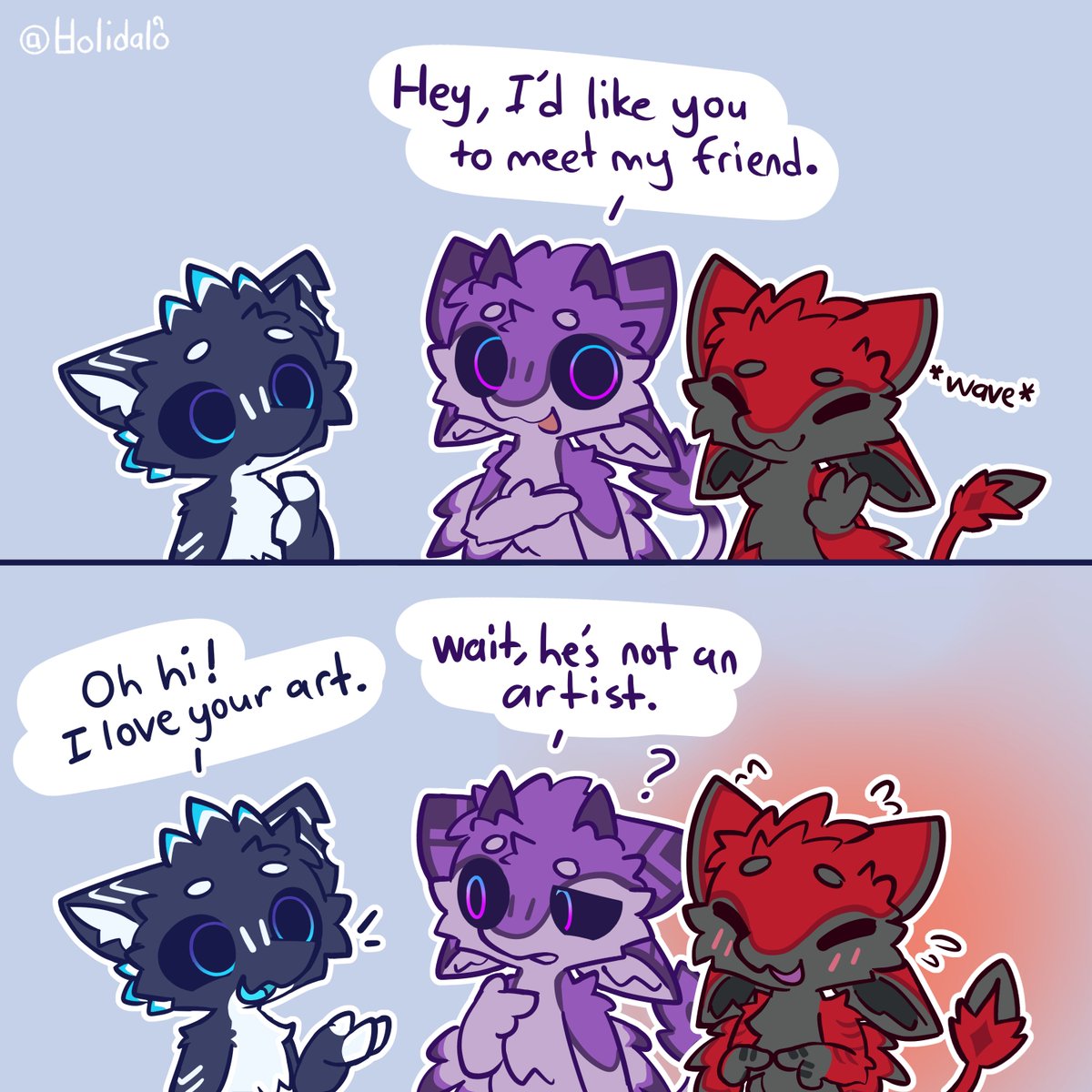 🪶 🦈Holifruit💜 💙 tweet media