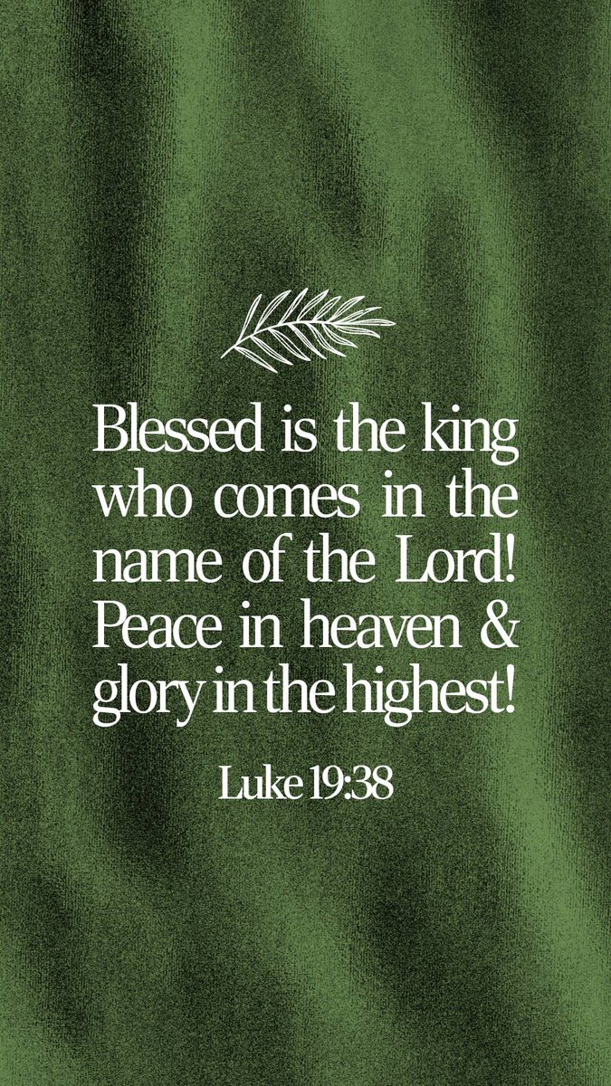 akaPookie's tweet image. Holy Week

#GodLovesYou #Jesus #sacrifice #PalmSunday #PalmSunday2026 #positivity