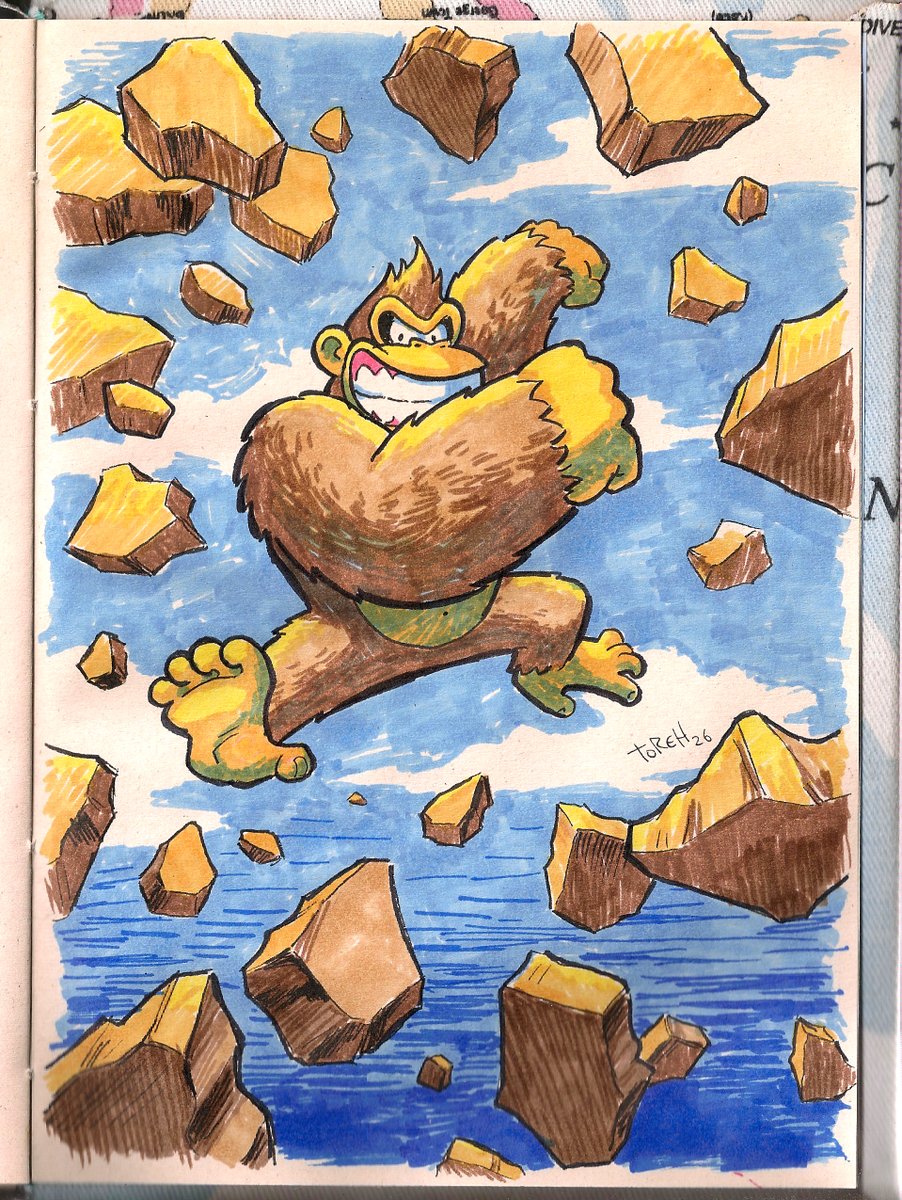 El_Toreh's tweet photo. #donkeykong #bananza #fanart #nintendo https://t.co/f6D0k07I4H