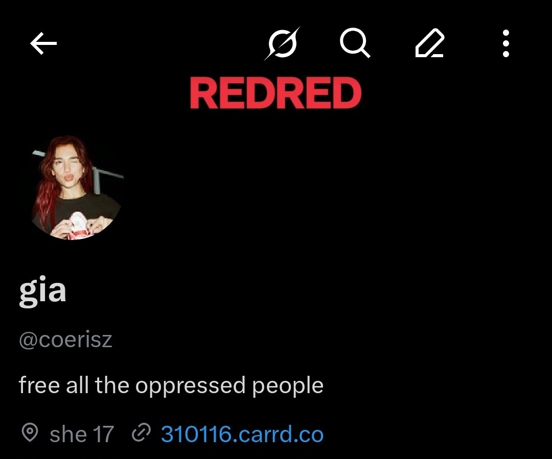 coerisz's tweet image. #newlayout #redred lets go