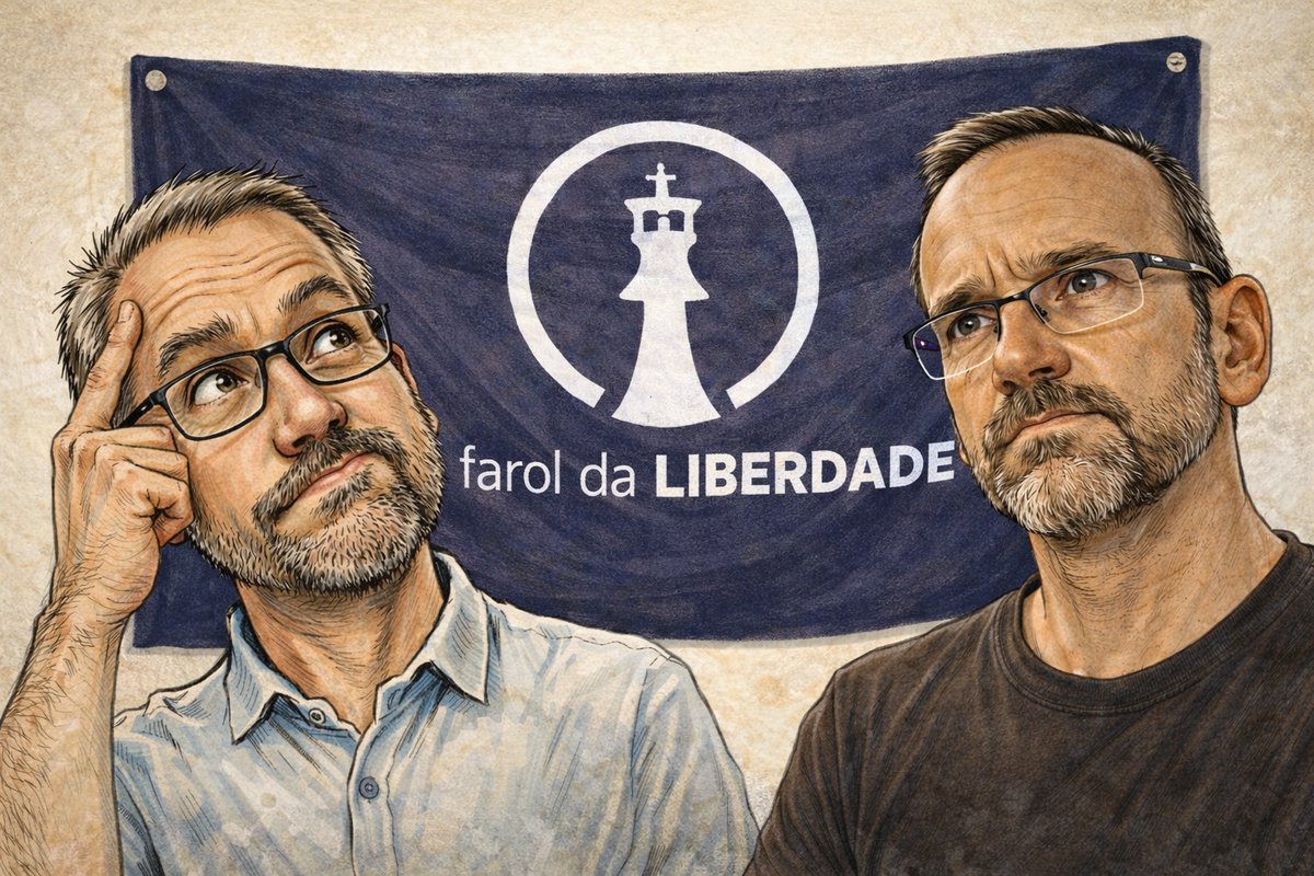 Fato é ... #81 Charges do Farol.                       'Farol da Liberdade!' Leia o seu, o nosso Substack <a href="/FarolLiber/">Farol Da Liberdade 🔦</a> <a href="/gusklinglopes/">🇧🇷 Gustavo Kling Lopes 🗽</a>