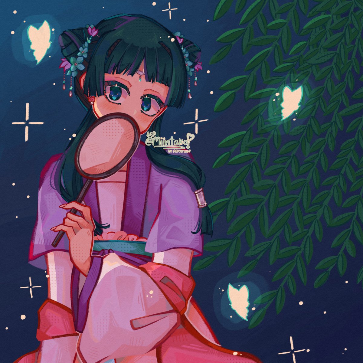 Mint 𝜗𝜚˚⋆ tweet media