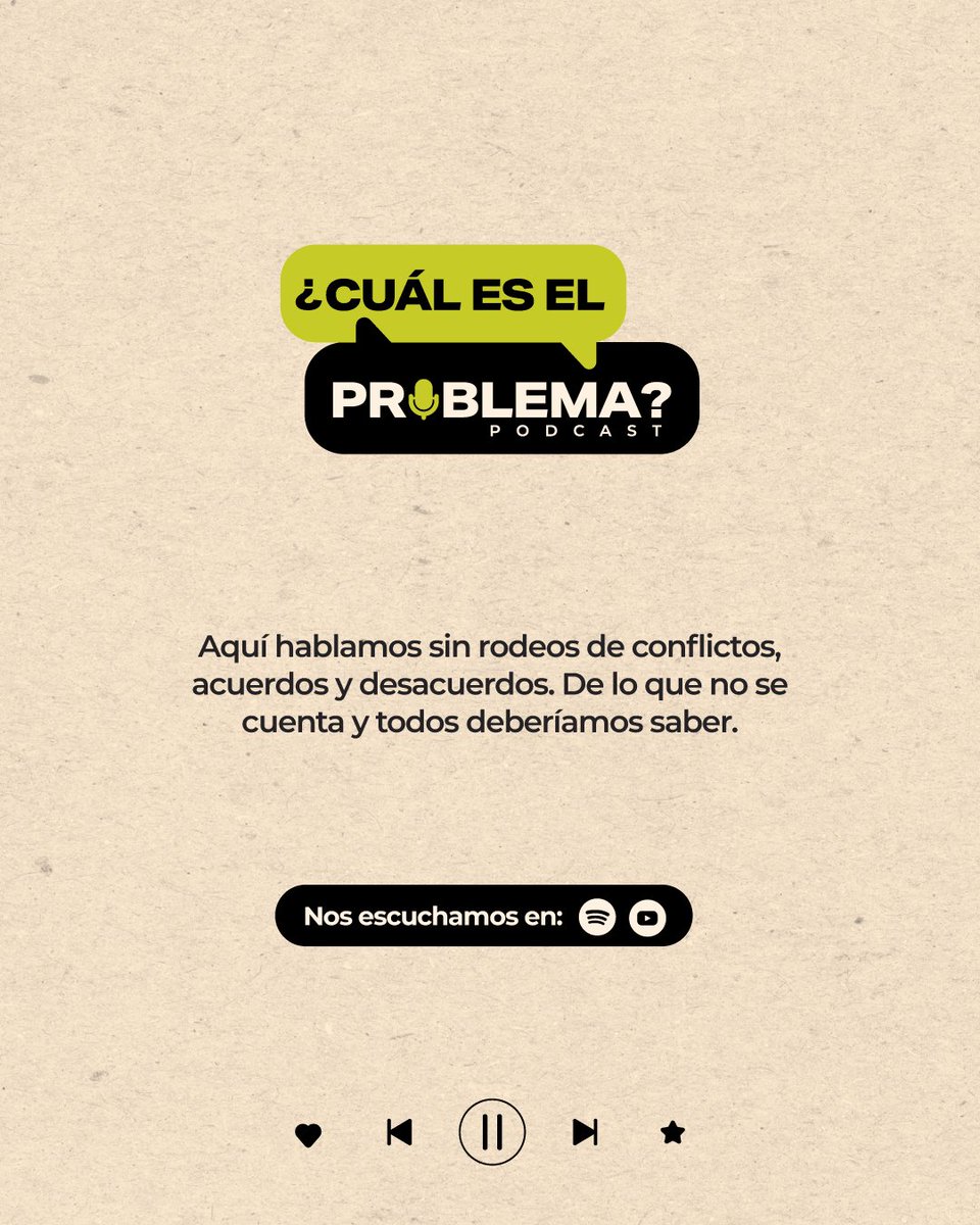 ¿Cuál es el problema? tweet media