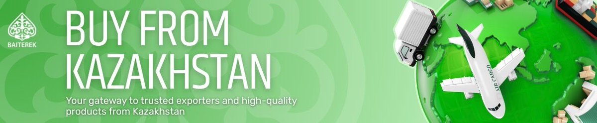 KazakhEmbassyUK's tweet image. We’re excited to announce the launch of a new platform - a specialized tool designed to bring 🇰🇿 products to #global markets! 🚀

Connect with verified #Kazakh exporters across metallurgy, agriculture, manufacturing &amp;amp; tech 🌍
Discover quality products, competitive pricing, and