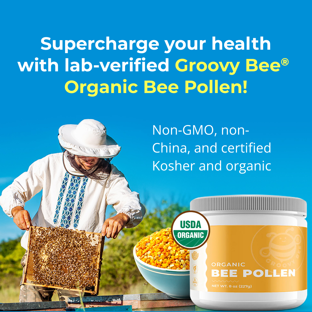 RealBrightShop's tweet image. Supercharge your health with lab-verified Groovy Bee Organic Bee Pollen!

discover.bright.shop/organic-bee-po…

#SuperFood #Organic #BeePollen #UltraClean #Powerhouse #Nutrition #Natural