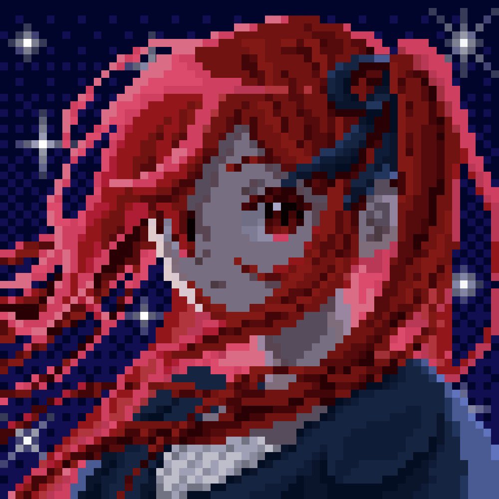 MimiMizune's tweet photo. #ドット絵 
 #pixelart 
ドット絵に挑戦してみました　楽しい
64×64 https://t.co/sSeuYgA4dF
