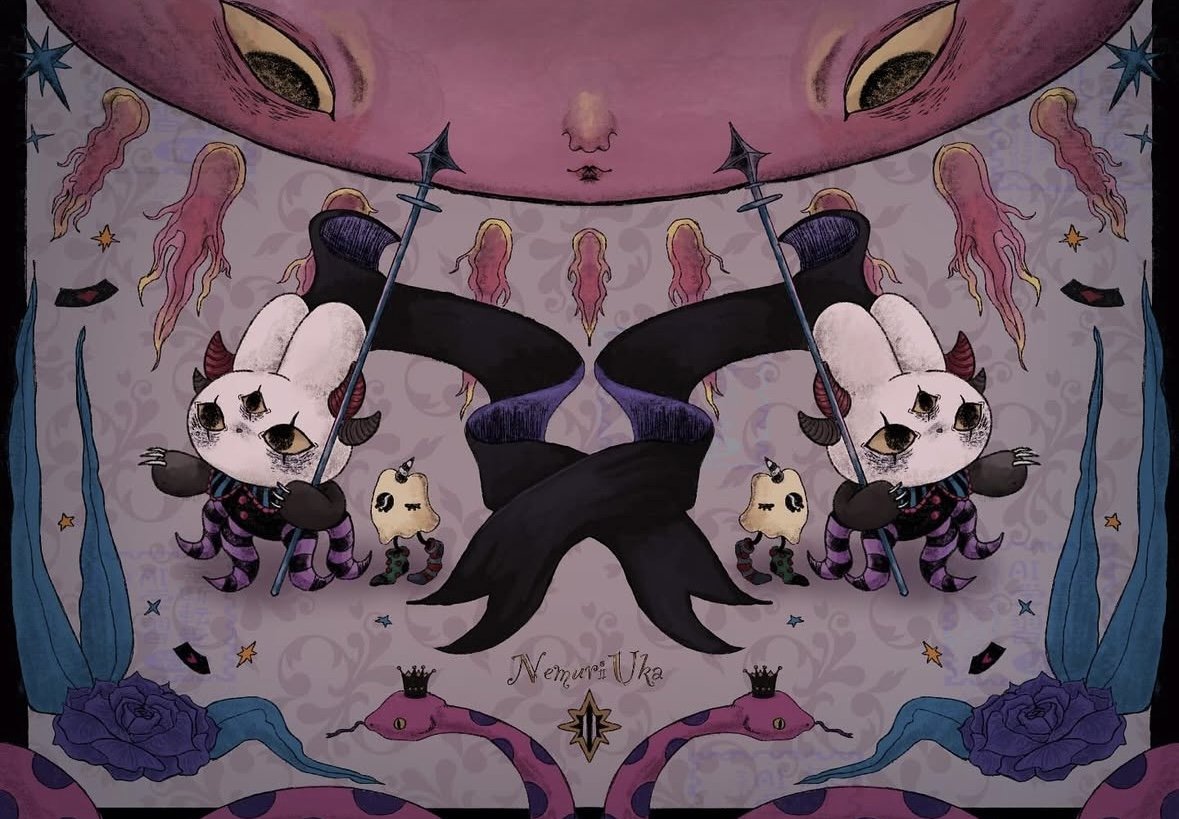 ねむり うか｡oO／skeb始めました tweet media