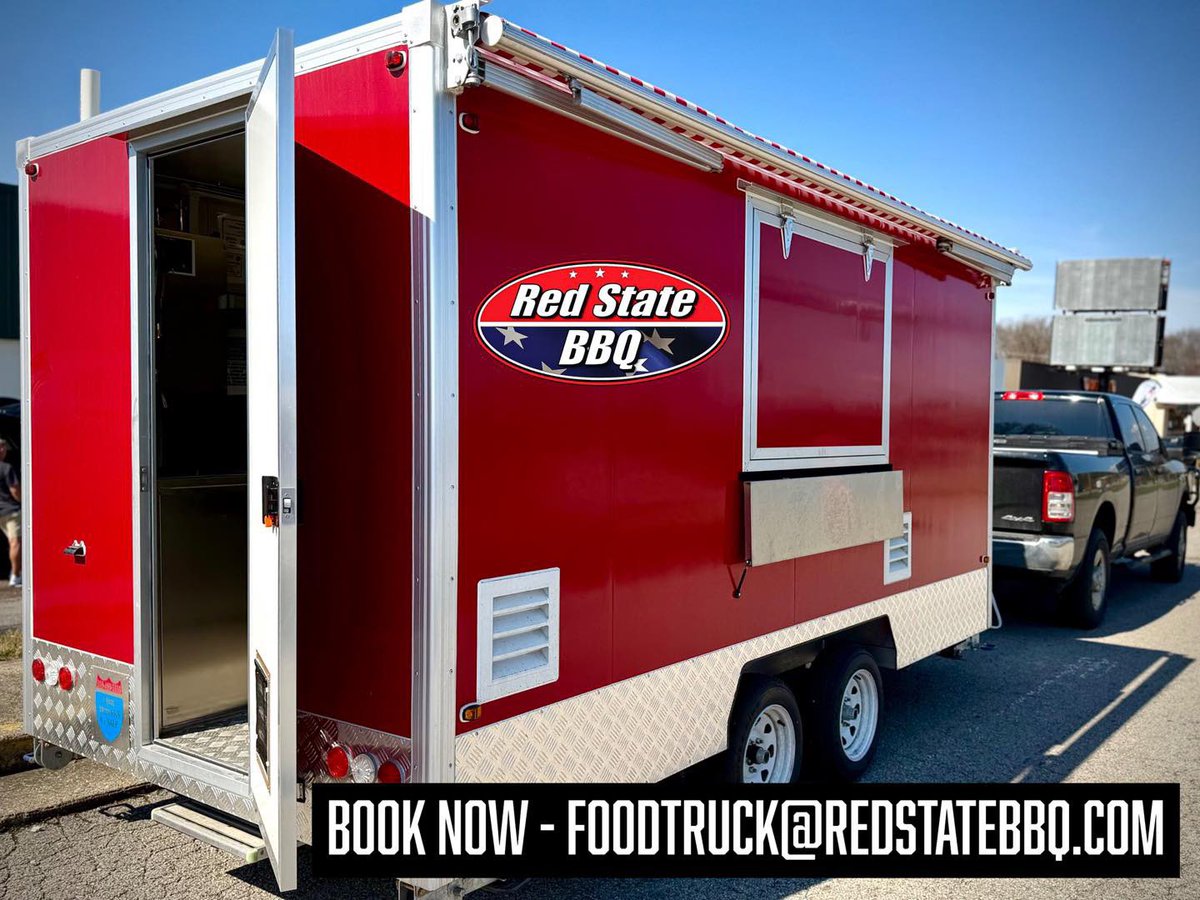 Guess who’s rolling back into town! 

Your BBQ favorites are hitting the road again, and yes, that means the BBQ parfaits are back! 

Book Now ➡️ foodtruck@redstatebbq.com