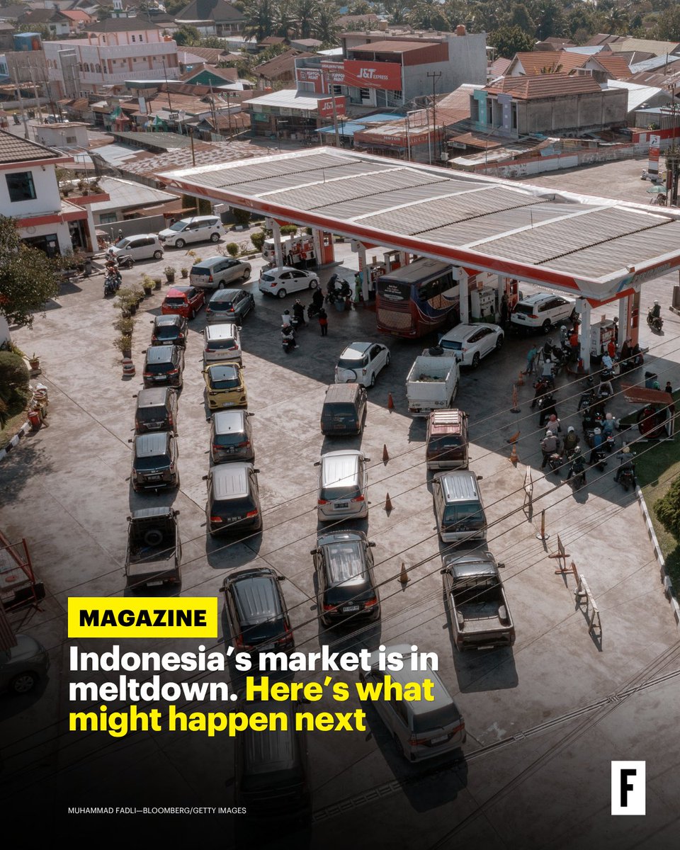 Since January, Indonesia has absorbed shocks from multiple directions at once. A warning from global index provider MSCI that Jakarta’s opaque stock market could lose its coveted emerging-market status triggered an 8% drop in markets over two days. bit.ly/4bGUvBy