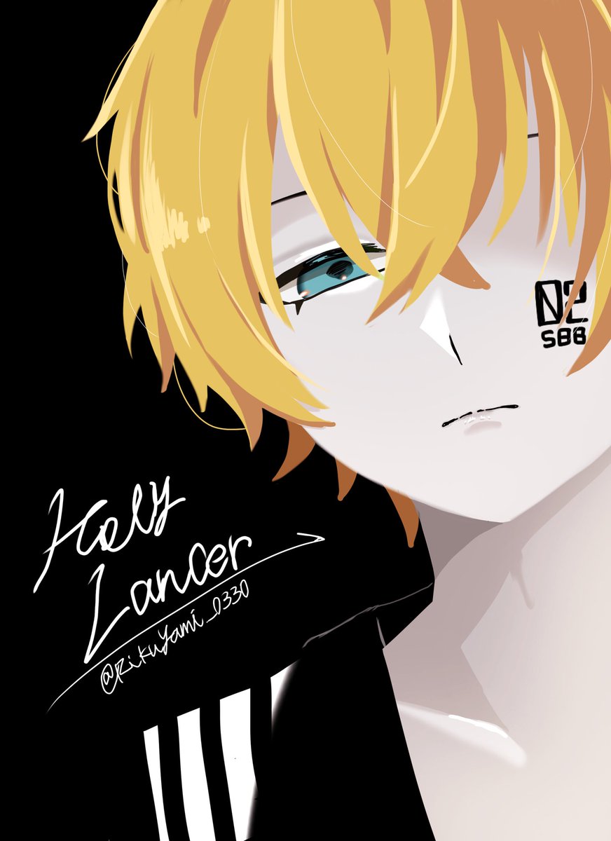 RikuYami_0330's tweet photo. ホーリィランサー #鏡音レン https://t.co/kLvcFZZkcI