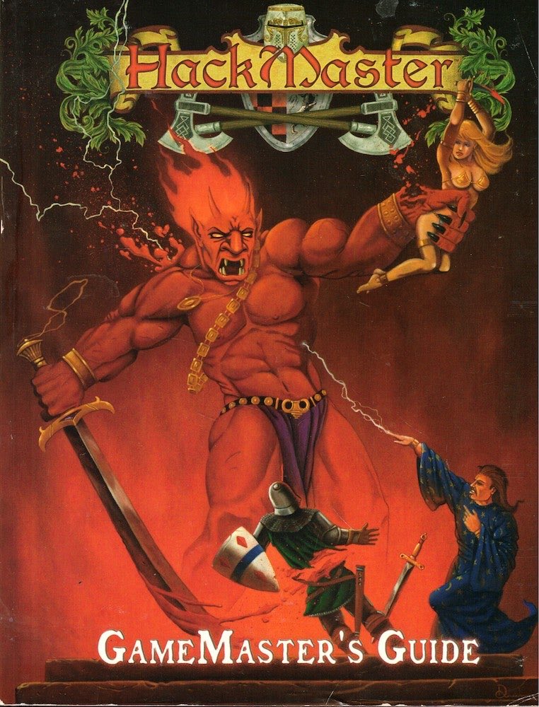 #ttrpg #RPGstuffdaily Hackmaster As you can probably guess by the ...