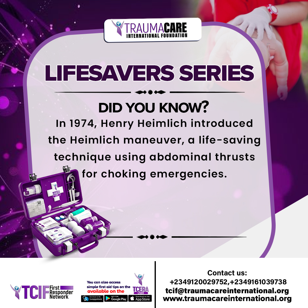 Trauma Care International Foundation (TCIF) tweet media