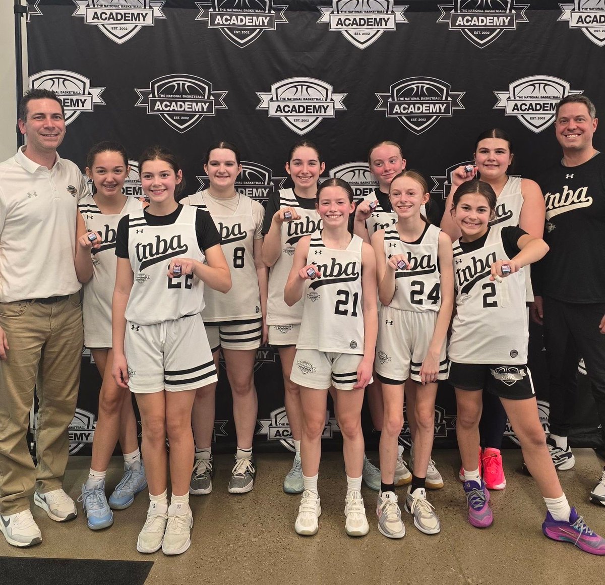 CamsDad9's tweet photo. What a great weekend for @tNBA_CLE girls! 5th grade with a championship, 6th grade with a championship & 7th grade with a 2nd place finish! Girls all played great & had a great time together & got better this weekend! Fantastic job ladies and coaches! #ThisisTNBA @coachvega_tnba https://t.co/H1ZZgWky2n