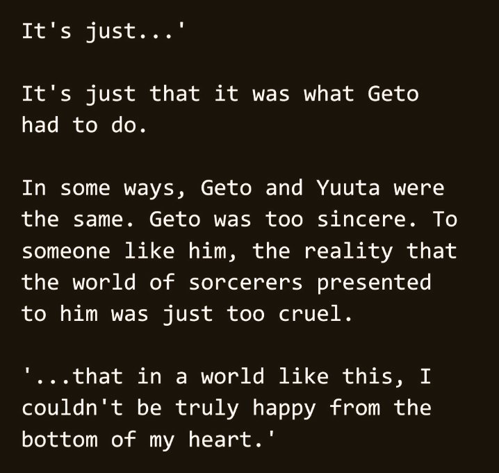 lkkaikikolkkai's tweet photo. Gege : "Geto is a caring man and handsome man who saves the JJK anime with his existence"
https://t.co/AxrlVwOQZk https://t.co/Mdu7S39st3