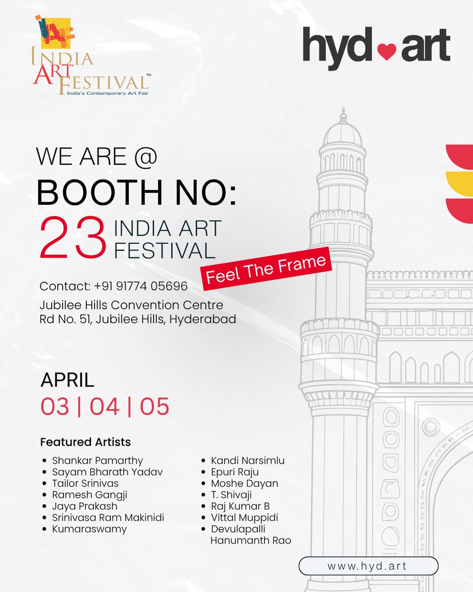 hyd.art gallery tweet media