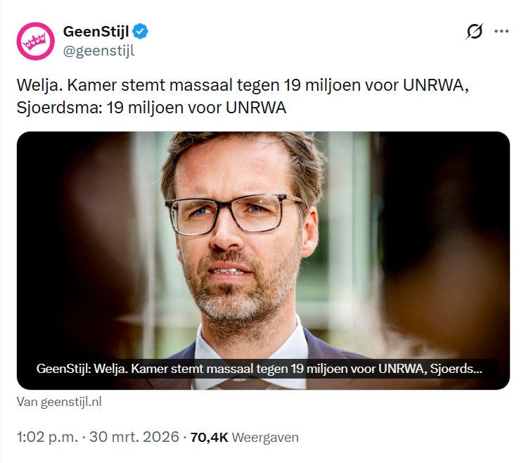 Een blik op de NOS tweet media