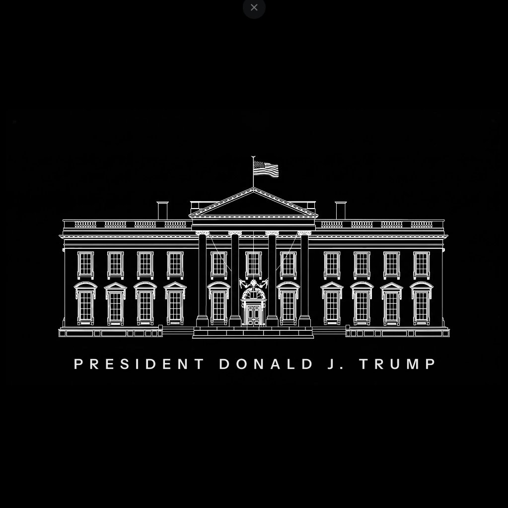 nunovalinhas's tweet photo. O novo logo da White House está giro 👍🏼 #Trumping https://t.co/cF3OPzluHU