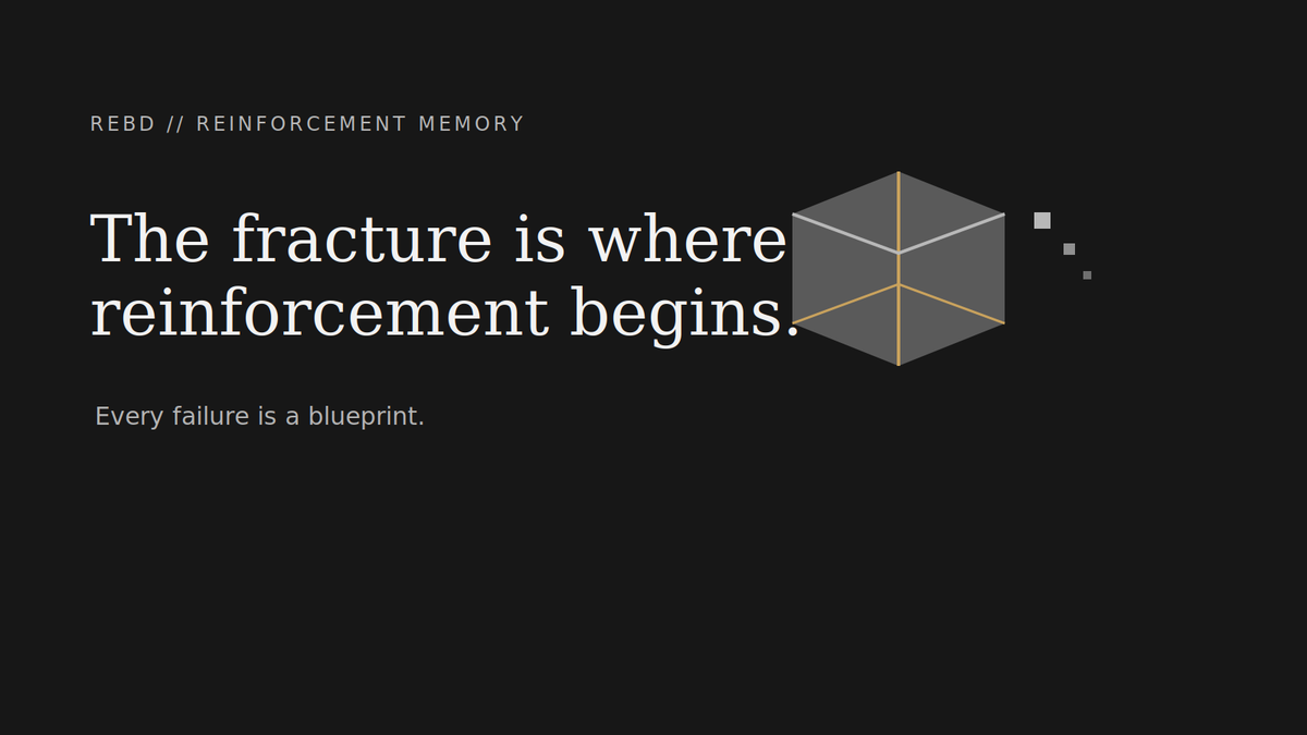 RebuildAlpha's tweet photo. Perfect systems are brittle.

The strongest structures
are the ones that have already fallen,
already learned,
already returned.

Again. Better. https://t.co/viwSUFca88
