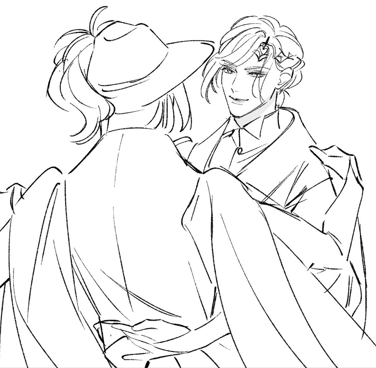 何も上げてなさすぎてしのびねえので
🏹👑ワルツwip