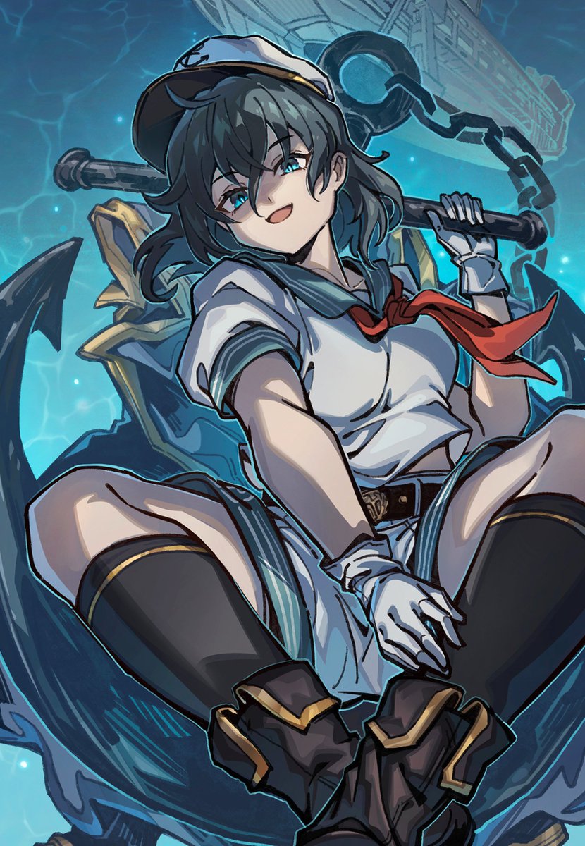 重如铁锚⚓
#東方Project  #村紗水蜜