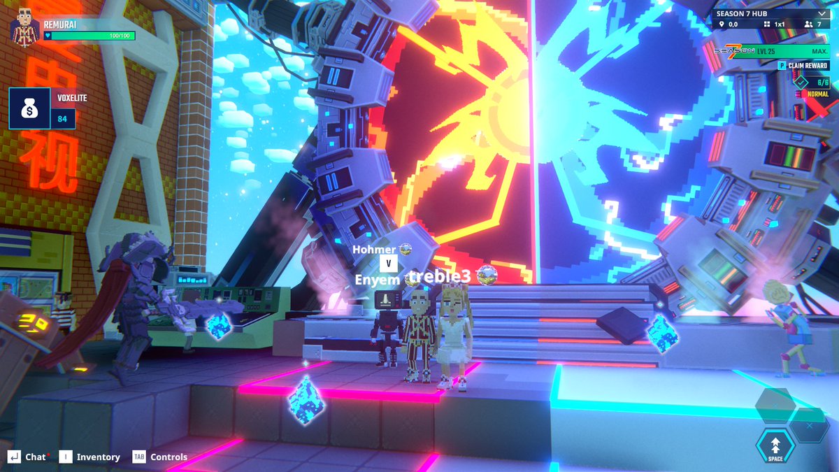 its_remurai's tweet photo. The lab is glitching out in The Sandbox Season 7—caught it on camera. @TheSandboxGame  https://t.co/wDfzsj3lXd #Season7 https://t.co/ZU7Ine1xsZ
